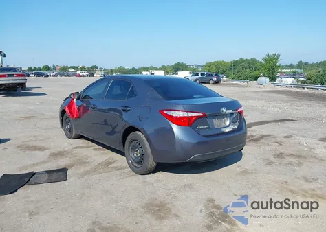 2014 Toyota Corolla Le z USA, uszkodzony, nr VIN 2T1BURHE3EC068162